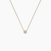 Éclat Diamond Bezel Necklace