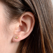 Sphere Stud Earrings - Narcissus