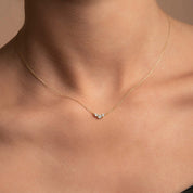 Trio Diamond Necklace - Narcissus