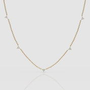 Alinéa Trio Diamond Station Necklace