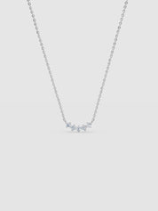 Arc Diamond Necklace