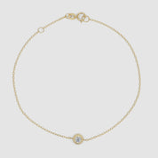 Two-Sided Diamond Bezel Bracelet