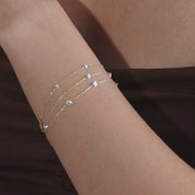 Núde Diamond Station Bracelet