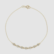 Link Tennis Diamond Bracelet