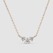 Trio Diamond Necklace