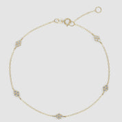 Alinéa Two-Sided Diamond Station Bracelet