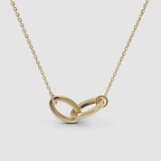 Interlinked Oval Circle Necklace video