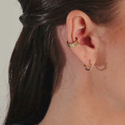 Chunky Ribbed Ear Cuff (single)