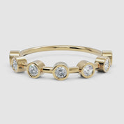 Scattered Diamond Ring