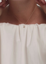 Pavé Diamond Ball Necklace