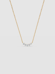 Arc Diamond Necklace