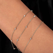 Alinéa Diamond By The Yard Bracelet - White Gold