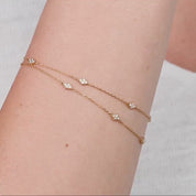 Alinéa Two-Sided Diamond Station Bracelet
